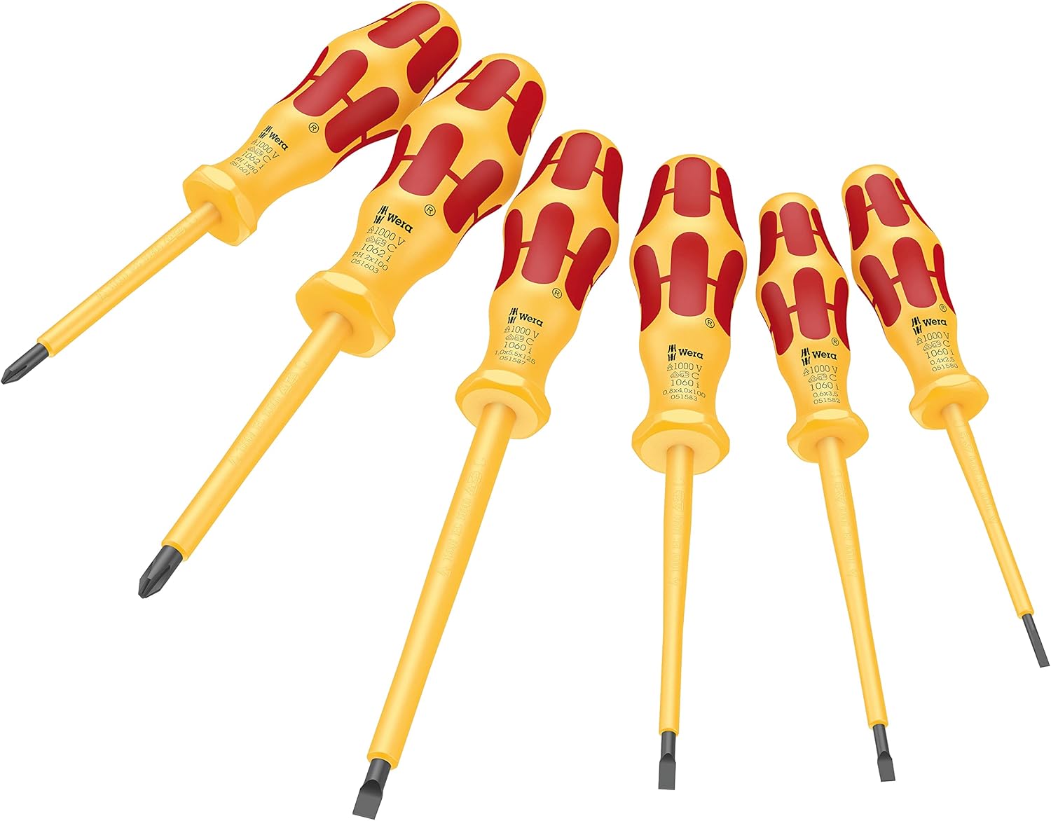 Wera Kraftform VDE Screwdriver Set